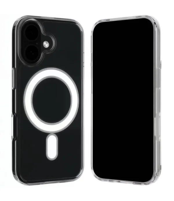 MagSafe prozirna silikonska maskica za Apple iPhone 17 – zaštita i bežično punjenje