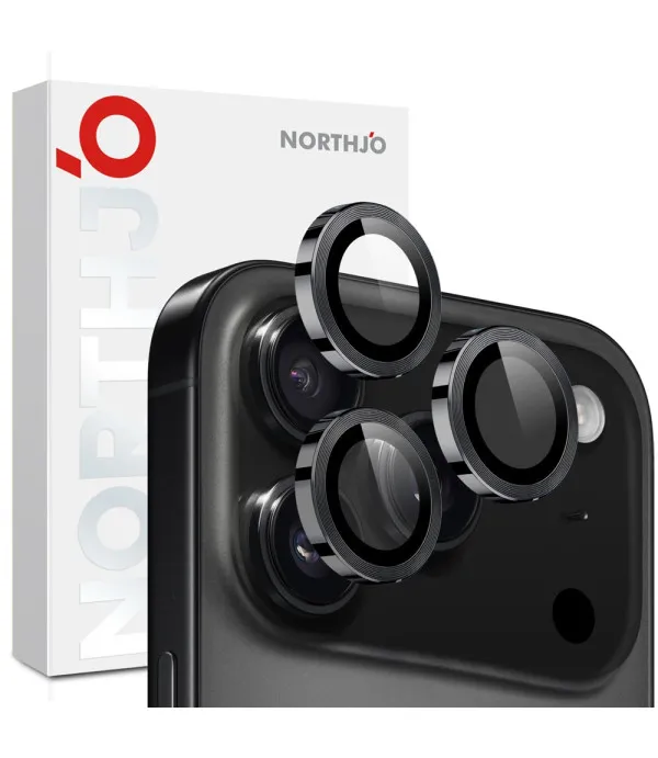 NORTHJO set zaštitnih prstena za kameru iPhone 17 Pro / 17 Pro Max NORTHJO set zaštitnih prstena za kameru iPhone 17 Pro / 17 Pro Max