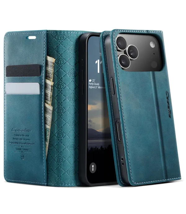 CASEME Premium preklopna torbica futrola za iPhone 17 Pro