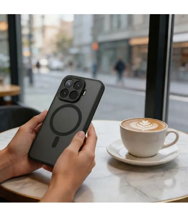 Magnetic Matte PC + TPU maskica za Xiaomi 17T Pro