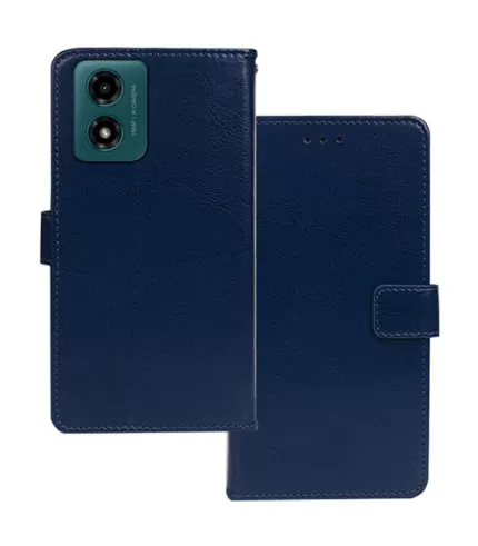 Crazy Horse preklopna torbica futrola Motorola Moto E14 4G