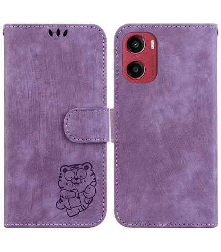 Motorola E15 4G / G05 4G Tigrić diizajn preklopna torbica futrola