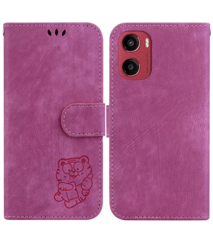 Motorola E15 4G / G05 4G Tigrić diizajn preklopna torbica futrola