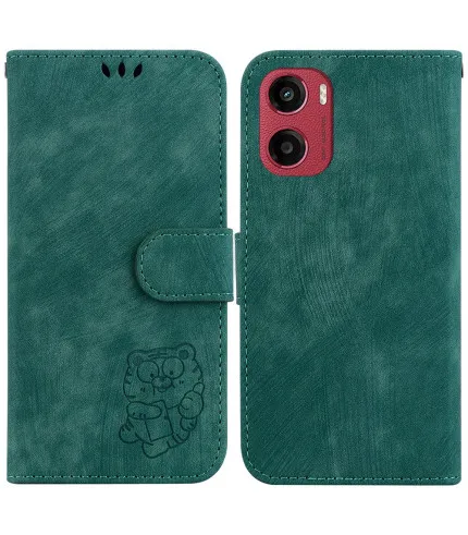 Motorola E15 4G / G05 4G Tigrić diizajn preklopna torbica futrola