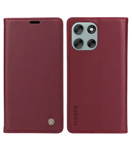 YIKATU preklopna maskica s magnetnim zatvaranjem za Motorola G56 5G