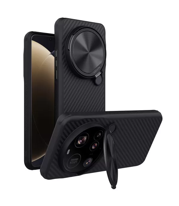 Nillkin Carbon Aramid Fiber maskica za Xiaomi 15 Ultra s MagSafe podrškom