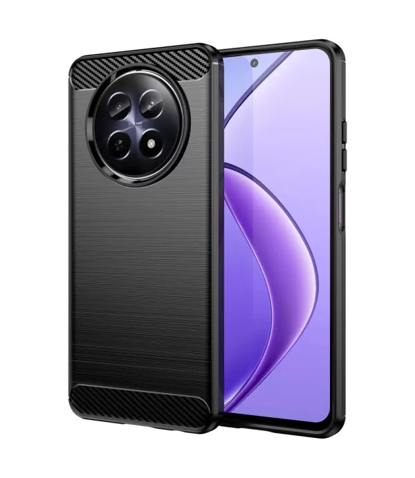 Carbon brush TPU silikonska maska za Realme 12 5G – premium zaštita i stil