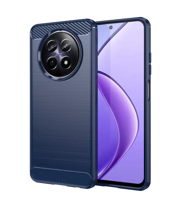 Carbon brush TPU silikonska maska za Realme 12 5G – premium zaštita i stil
