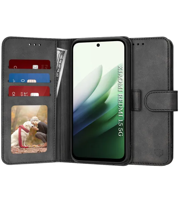 Techsuit Diary Book preklopna maskica za Xiaomi Redmi 15 4G / Redmi 15 5G