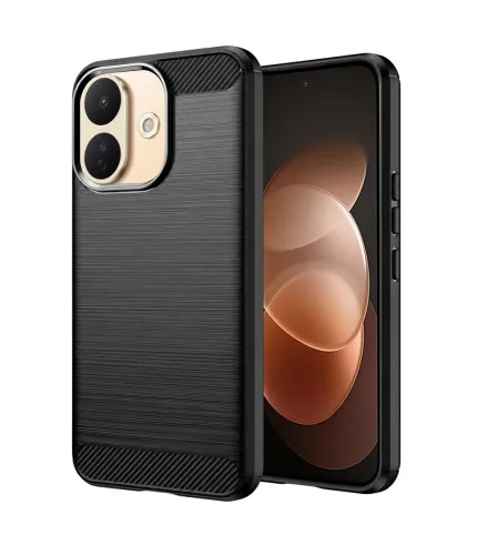 Xiaomi Redmi Note 17 Pro 5G Carbon Brush TPU maskica