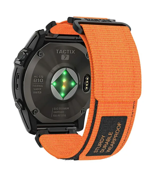 Rugged Nylon zamjenski remen za Garmin Fenix 8 / 7 / Forerunner 965 / 955 / 945 / 935