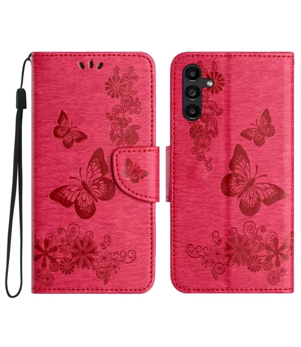 Leptiri dizajn preklopna torbica za Samsung Galaxy A16 5G / A16 4G