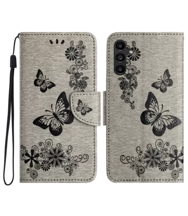 Leptiri dizajn preklopna torbica za Samsung Galaxy A16 5G / A16 4G