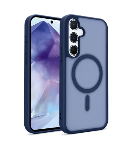 Samsung Galaxy A55 5G Mat prozirna MagSafe TPU maskica 