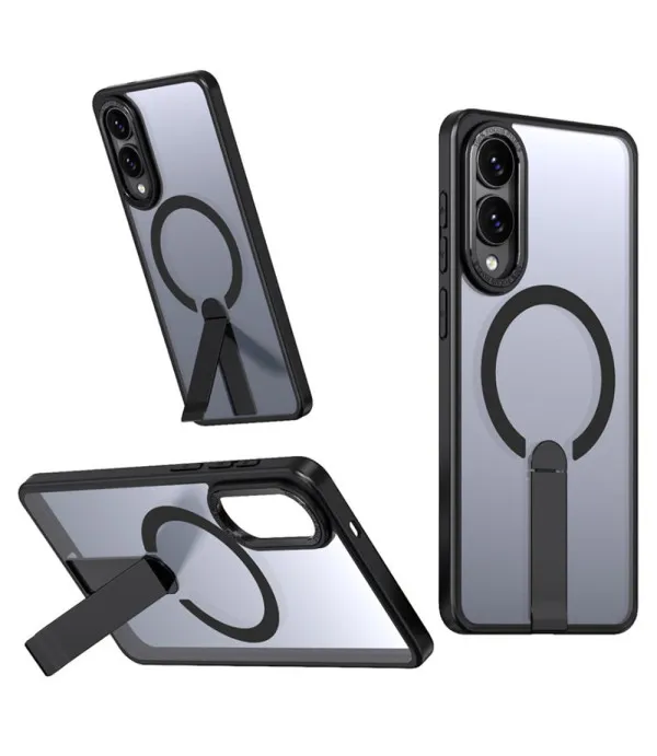 MagSafe Kickstand TPU + Acrylic maska za Samsung Galaxy S25 Edge