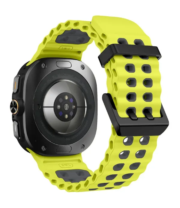 Sportski dvobojni silikonski remen za Samsung Galaxy Watch Ultra2 47mm / Watch Ultra 47mm