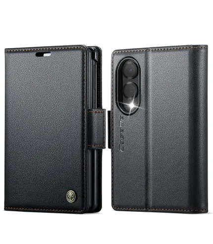 Samsung Galaxy Z Fold8 CASEME RFID preklopna kožna torbica