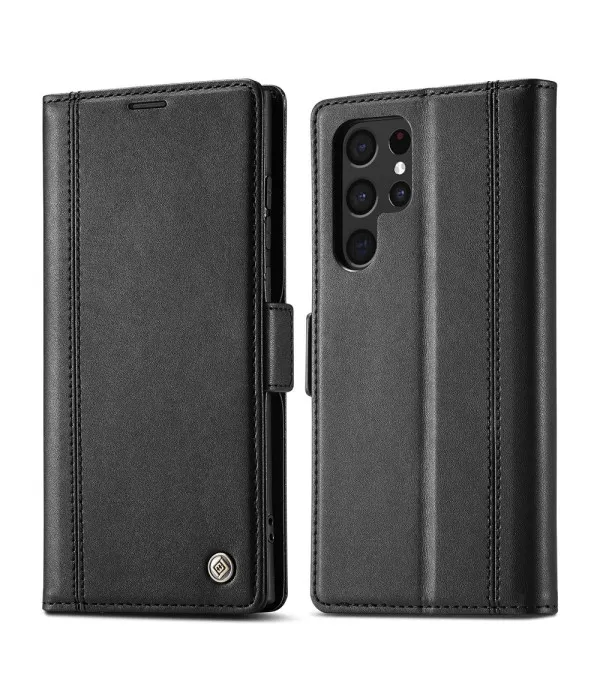 LC.IMEEKE PU Wallet Stand torbica za Samsung Galaxy S22 Ultra 5G