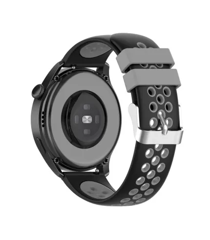 Silikonski remen Dual Color za Samsung Galaxy Watch3 45 mm / Huawei Watch GT2/GT3 22mm