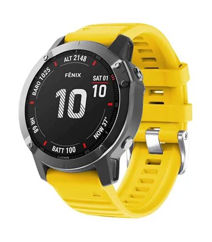 Silikonski remen s brzom kopčom sat Garmin Fenix 7X, Fenix 6X, Fenix 5x 26mm