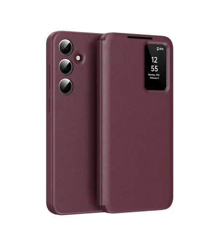 Samsung Galaxy S26 FE 5G Smart View preklopna kožna torbica futrola