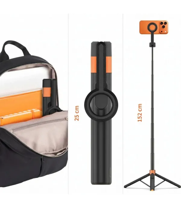 TECH-PROTECT L10S MagSafe Bluetooth Selfie Stick Tripod