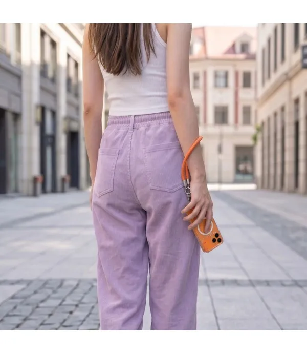 Tech-Protect C10S Rope Crossbody & Wrist univerzalna vezica za mobitel - Narančasta