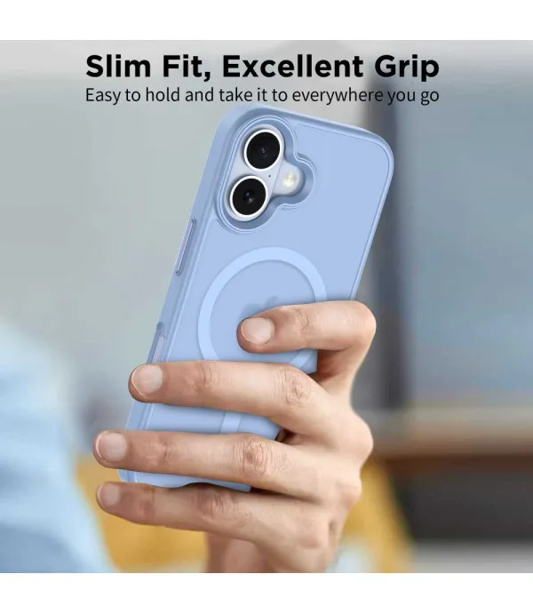 MagSafe maskica za iPhone 17 – s rubom u boji i prozirnim leđima