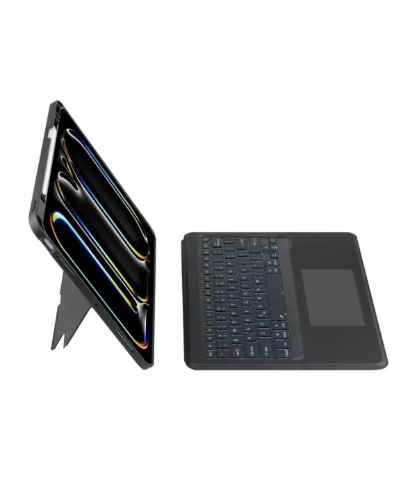 TECH PROTECT S-Pen Tri Fold preklopna futrola s tipkovnicom za iPad Pro 13" 2024