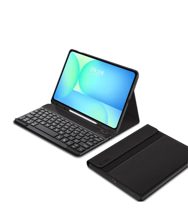 TECH-PROTECT Tri Fold torbica s Bluetooth tipkovnicom za Samsung Galaxy Tab S10 FE Plus