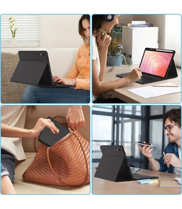 TECH-PROTECT Tri Fold torbica s Bluetooth tipkovnicom za Samsung Galaxy Tab S11