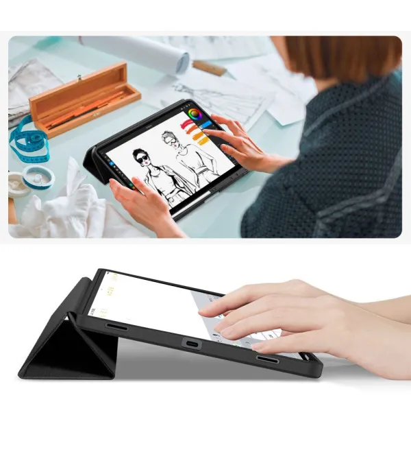 TECH-PROTECT Tri-Fold torbica s držačem za olovku za Samsung Galaxy Tab S11 Ultra 14.6" (X930 / X936B)
