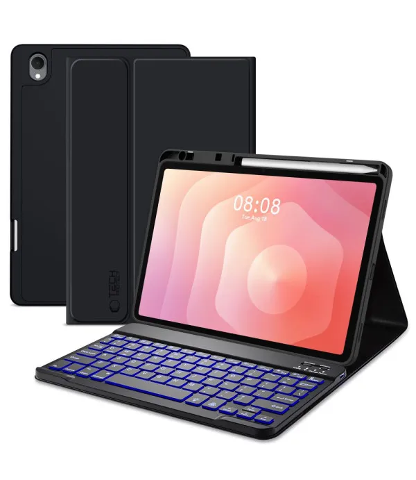 TECH-PROTECT Tri Fold torbica s Bluetooth tipkovnicom za Samsung Galaxy Tab S11