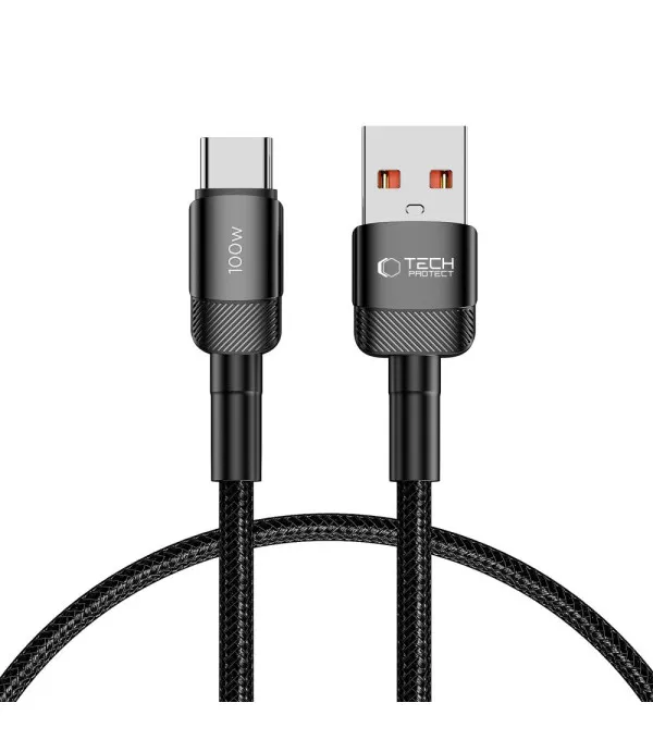 Tech-Protect Ultraboost USB na USB-C 100W 2m kabel – brzo punjenje i prijenos podataka