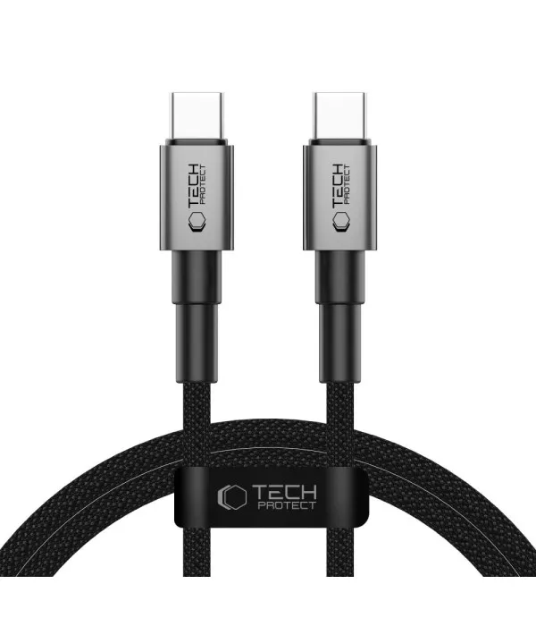 Tech-Protect Ultraboost USB-C na USB-C 100W 1m kabel – brzo punjenje i prijenos podataka