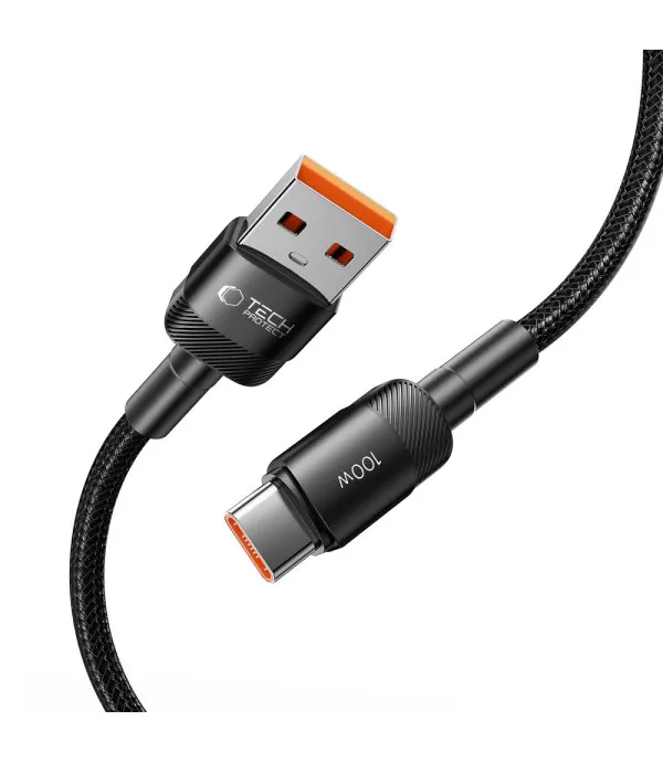 Tech-Protect Ultraboost USB na USB-C 100W 2m kabel – brzo punjenje i prijenos podataka