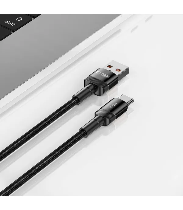 Tech-Protect Ultraboost USB na USB-C 100W 2m kabel – brzo punjenje i prijenos podataka