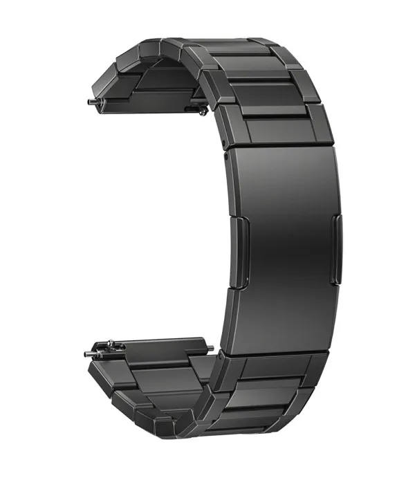 22 mm Titanium Alloy Bamboo Joint narukvica za Samsung Galaxy Watch, Huawei Watch, Xiaomi, Garmin i druge pametne satove