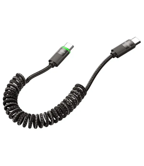Tech-Protect Ultraboost USB-C na USB-C 100W spiralni kabel