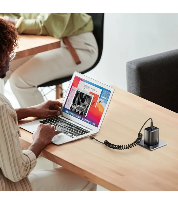 Tech-Protect Ultraboost USB-C na USB-C 100W spiralni kabel