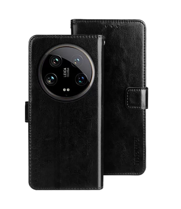 Crazy Horse preklopna kožna novčanik torbica za Xiaomi 14 Ultra 5G