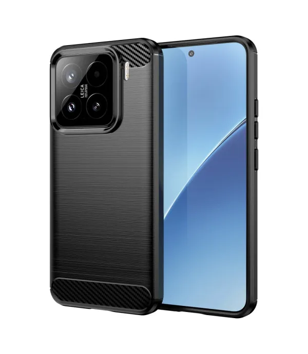 Carbon Brush TPU silikonska maska za Xiaomi 15 5G