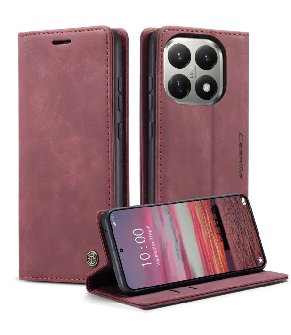 CaseMe 013 Series preklopna PU kožna torbica za Xiaomi 15T