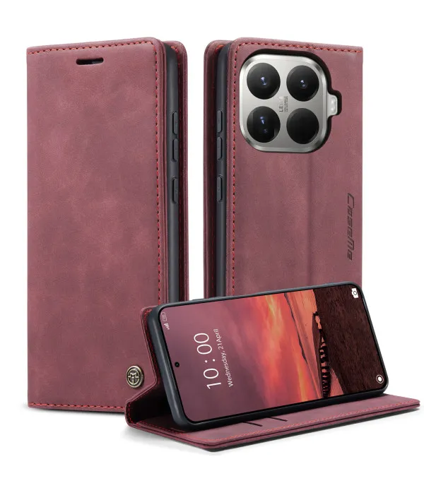 CaseMe 013 Series preklopna PU kožna torbica za Xiaomi 15T Pro