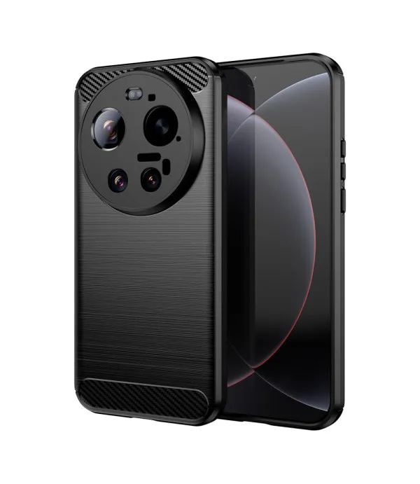 Carbon Brush TPU maskica za Xiaomi 17 Ultra 5G