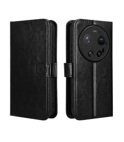 Xiaomi 17 Ultra 5G Crazy Horse preklopna novčanik torbica