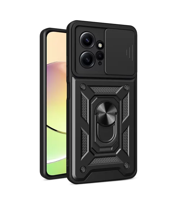 Silikonsko-plastična maskica sa zaštitom za kameru za Redmi Note 12 4G 