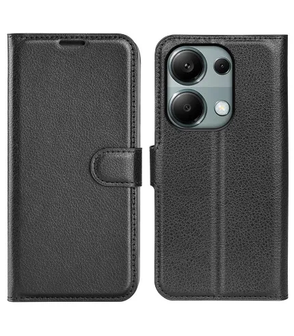 Litchi preklopna torbica futrola Xiaomi Redmi Note 13 Pro 4G