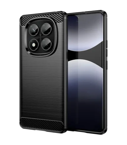 Xiaomi Redmi Note 14 Pro 4G Carbon Brush silikonska zaštitna maska Xiaomi Redmi Note 14 Pro 4G