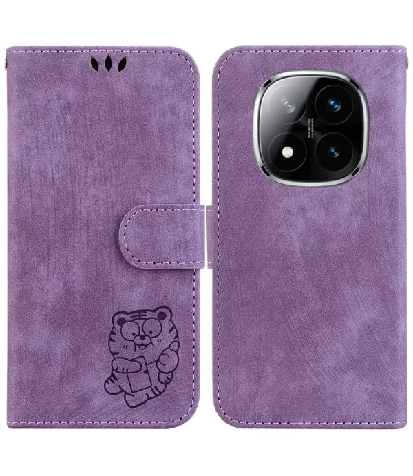 Tigrić dizajn novčanik preklopna torbica za Xiaomi Redmi Note 14 Pro 5G